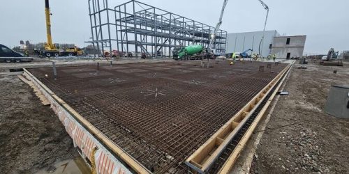 xycle Europoort Rotterdam constructievloer hybride gewapende betonvloer